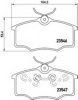 COBREQ N-239 Brake Pad Set, disc brake